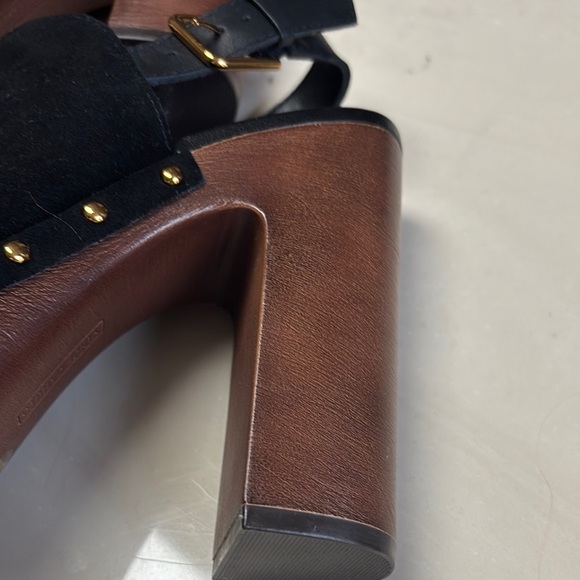 Vince Camuto Black and Brown Women's Platform Heels - Picture 5 of 5